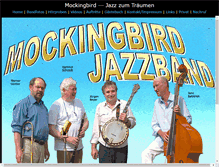 Tablet Screenshot of mockingbird-jazz.de